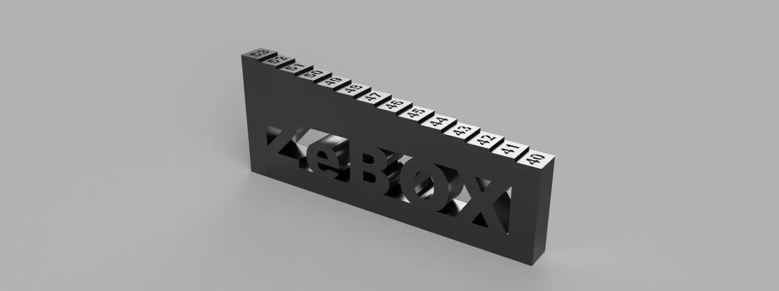 CÂLE DE RÉGLAGE HAUTEUR AXE 8MM RC 1:5 DROOP GAUG - Image 1