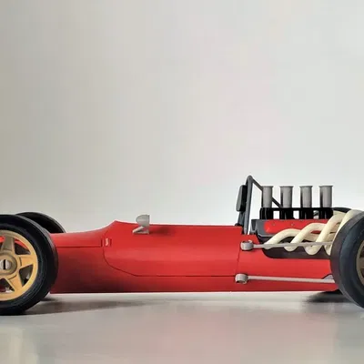 Mô hình xe đua SCARBO SVF1 với cửa và động cơ hoạt động