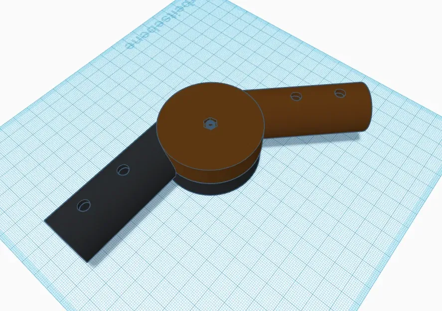 Khớp nối cho tay cầm xe đẩy FuxTec - Image 1