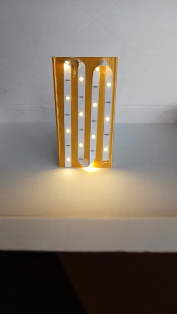 Giá đỡ LED đơn giản cho lithophane kỷ niệm người đã mất - Image 3