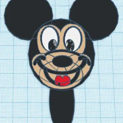 Dấu sách Mickey Mouse
