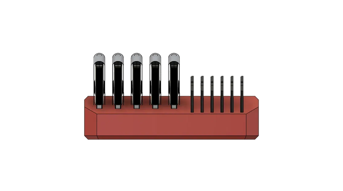 Giá đỡ USB-Flashdrive và SD-Card cho Cooler Master QUBE 500 - Image 9