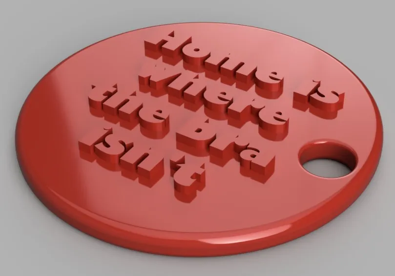 Chìa khóa hình dáng áo ngực độc đáo - Image 1