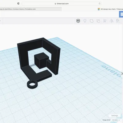 Móc khóa biểu tượng GameCube thiết kế cải tiến
