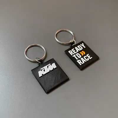 **Móc chìa khóa KTM sẵn sàng đua**