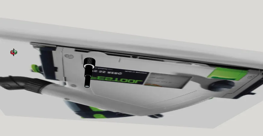 Chốt khóa dao chia cho Festool TS 55 REBQ để cắt melamine - Image 5