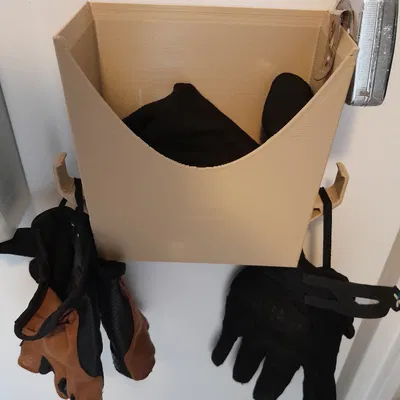 Khay giữ chốt cửa với móc treo