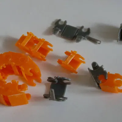 Chuỗi cáp kéo phẳng in và gập