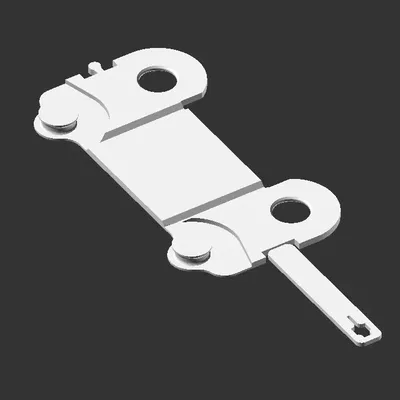 Chuỗi cáp kéo phẳng in và gập