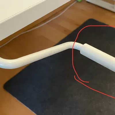 Tay quay thay thế cho bàn làm việc IKEA Trotten