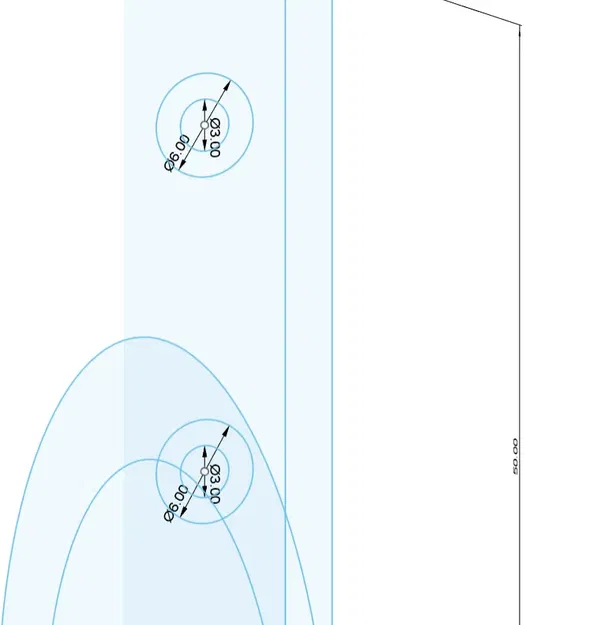 Móc treo quần áo hình tròn treo tường - Image 3