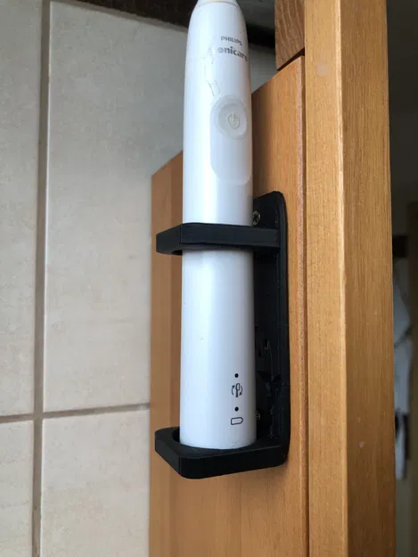 Giá đỡ bàn chải điện hình chim cánh cụt - Image 1