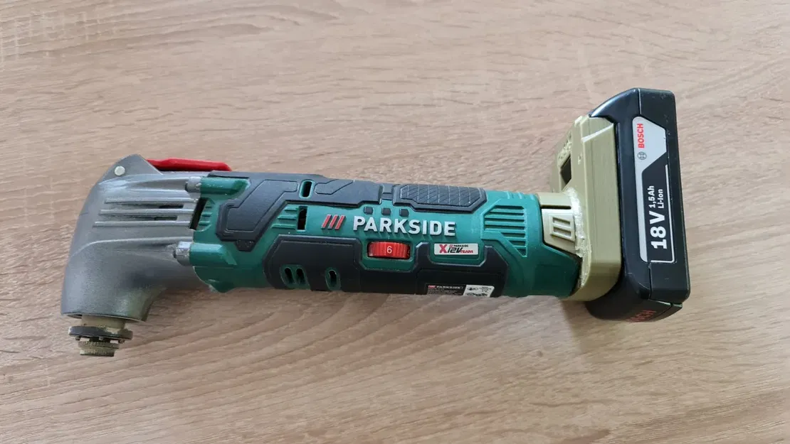 Bộ chuyển đổi pin Bosch sang Parkside A12 - Image 5