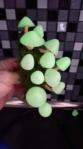 Đèn nấm LED phát sáng trong bóng tối - Image 3