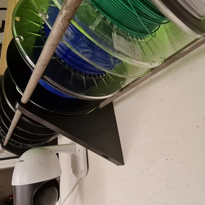 Giá treo cuộn filament gắn tường 3D
