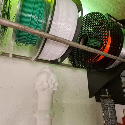 Giá treo cuộn filament gắn tường 3D