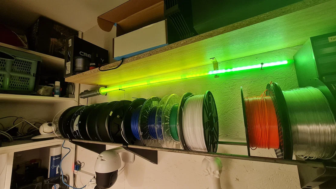 Giá treo cuộn filament gắn tường 3D - Image 3