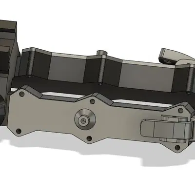 Chân đế hai chân có thể thu gọn cho súng trường picatinny