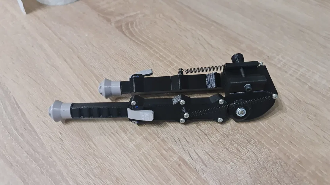 Chân đế hai chân có thể thu gọn cho súng trường picatinny - Image 6