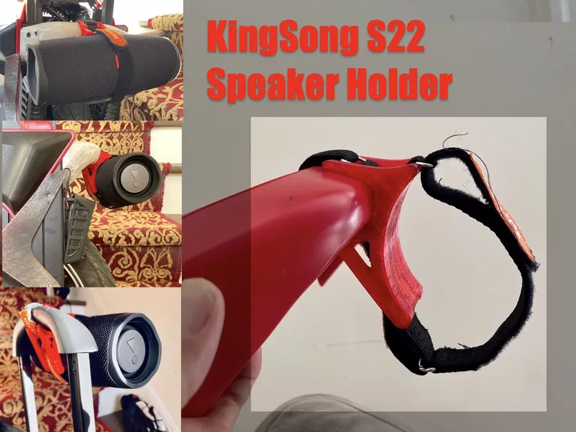 Giá đỡ loa cho xe điện KingSong S22 - Image 1