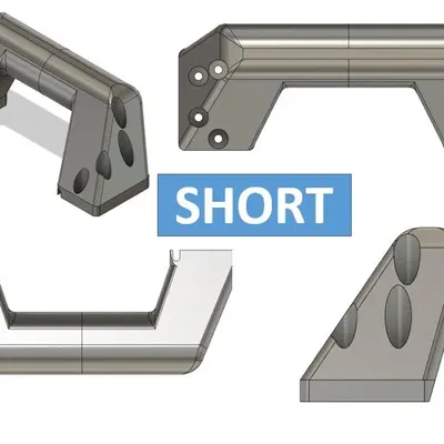 Tay cầm ngắn chắc chắn Kingsong S22