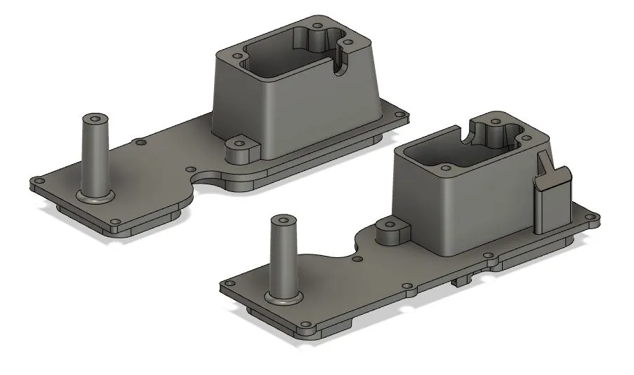 Giá đỡ pin trên Kingsong S22 PRO bên trái/phải - Image 4