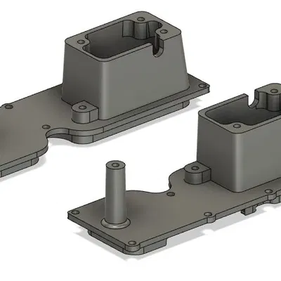 Giá đỡ pin trên Kingsong S22 PRO bên trái/phải