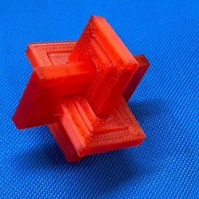 Đố vui trí tuệ: Mô hình 3D hình chữ thập