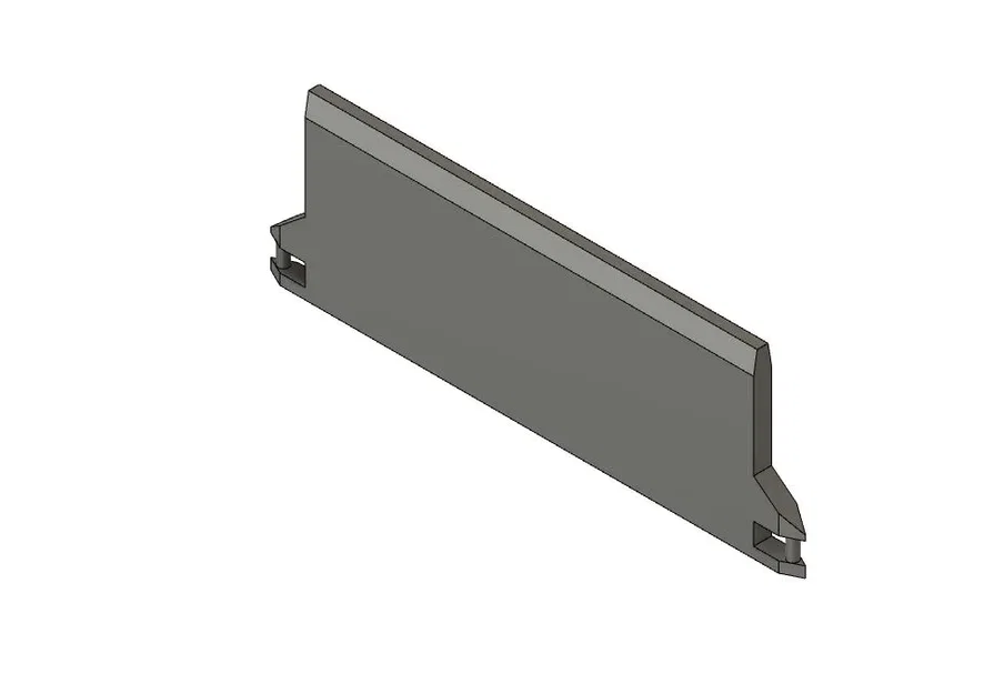 Phụ kiện trọng lượng đáy cho rèm cuốn dọc - Image 2