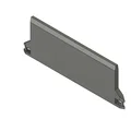 Phụ kiện trọng lượng đáy cho rèm cuốn dọc - Thumbnail 2