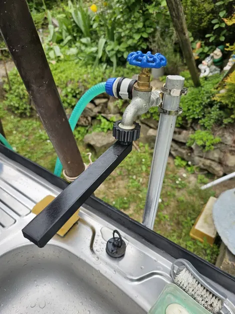 Vòi nước vườn cho ren 3/4 inch - Image 7