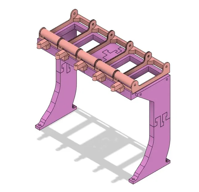 Giá đỡ cuộn MMU phía sau máy in 3D - Image 2