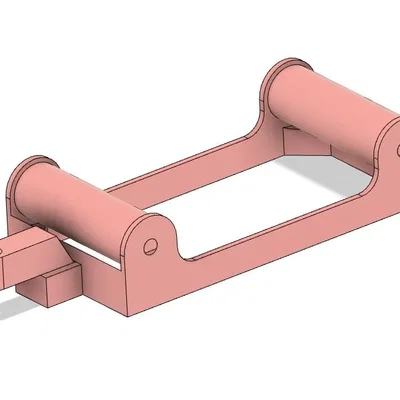 Giá đỡ cuộn MMU phía sau máy in 3D