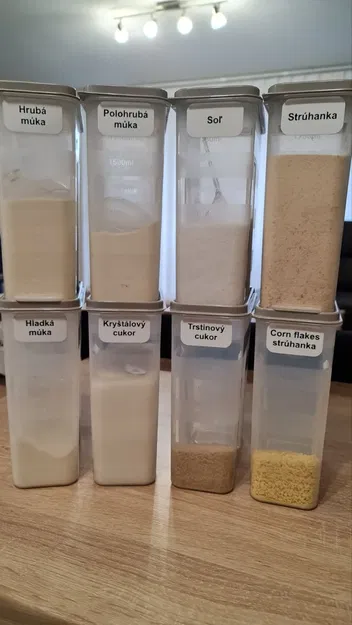 Tên nhãn dán cho hộp đựng gia vị và thực phẩm - Image 1