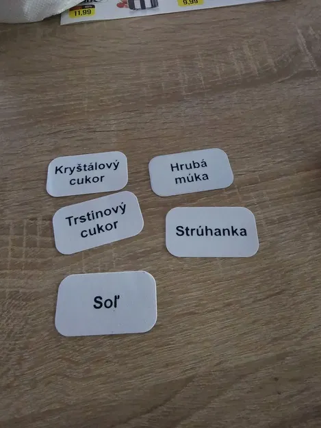 Tên nhãn dán cho hộp đựng gia vị và thực phẩm - Image 3