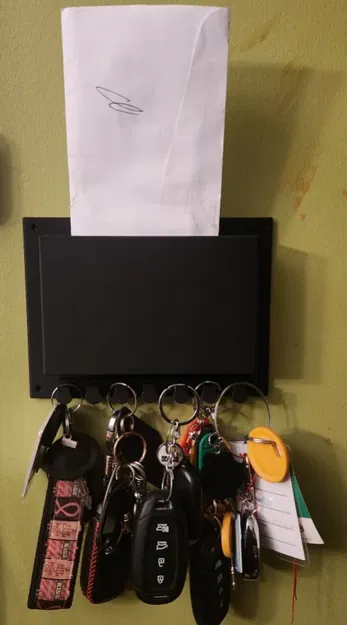 Giá treo chìa khóa tích hợp hộp thư - Image 1