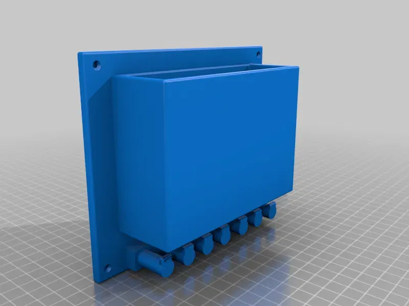 Giá treo chìa khóa tích hợp hộp thư - Image 2