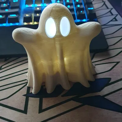 Đèn LED ma Ghost Booh sử dụng pin CR2032