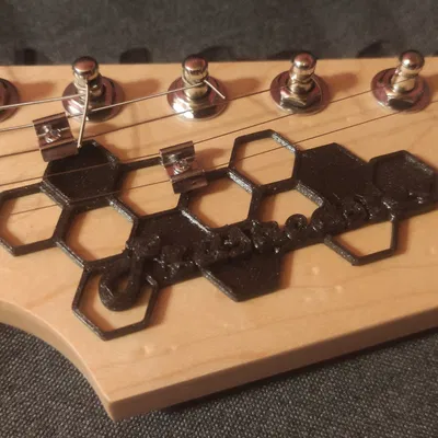 Đồ trang trí đầu guitar Prusacaster phong cách Prusa-Hexagon