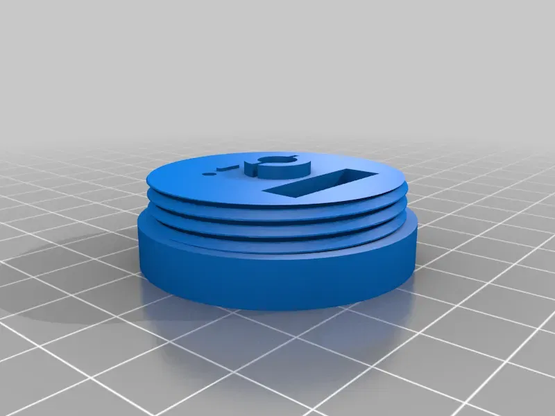 Đèn LED pha lê có pin CR2032 và công tắc tích hợp - Image 2