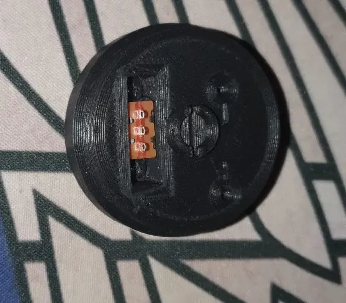 Đèn LED pha lê có pin CR2032 và công tắc tích hợp - Image 4