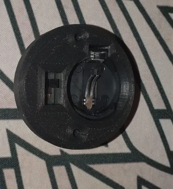 Đèn LED pha lê có pin CR2032 và công tắc tích hợp - Image 5