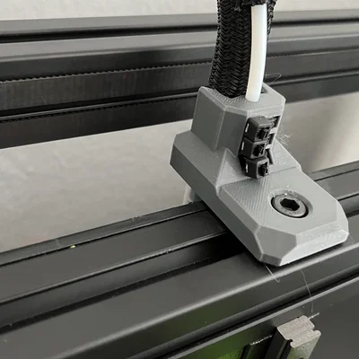 Hướng dẫn dây phía sau mở rộng Rat Rig V-Core 3 với giá đỡ cho ống PTFE