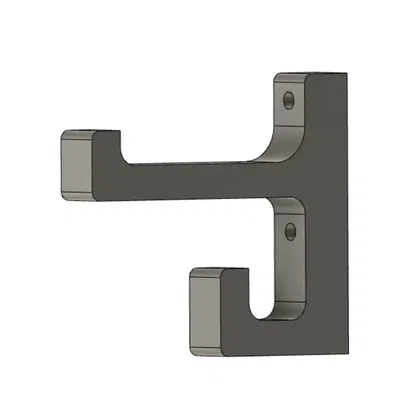 Móc treo tường cho nhiều áo khoác