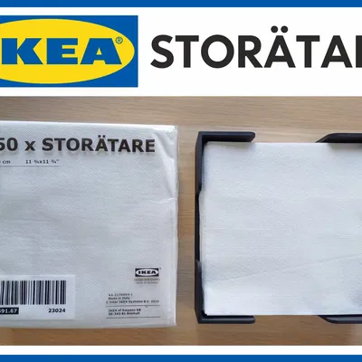 Giá đỡ khăn ăn 15x15 cm cho Ikea Storatare
