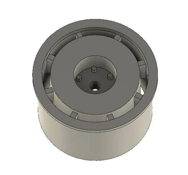 Bánh xe cho xe điều khiển từ xa Hirobo Alien Mid4 cổ điển - Image 1