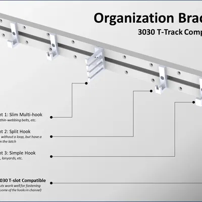 Giá đỡ tổ chức treo đồ với móc đa năng cho tủ quần áo