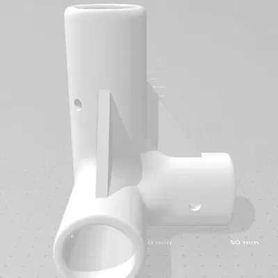 Kết nối PVC hình vuông 9 cái 1" chắc chắn