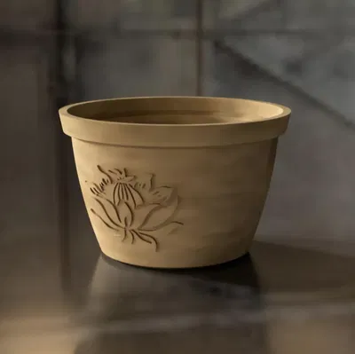 Chậu cây nghệ thuật thiết kế độc đáo trong Fusion360