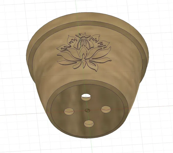 Chậu cây nghệ thuật thiết kế độc đáo trong Fusion360 - Image 4